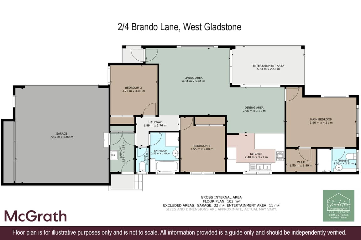 2/3 Brando Lane, West Gladstone  QLD  4680