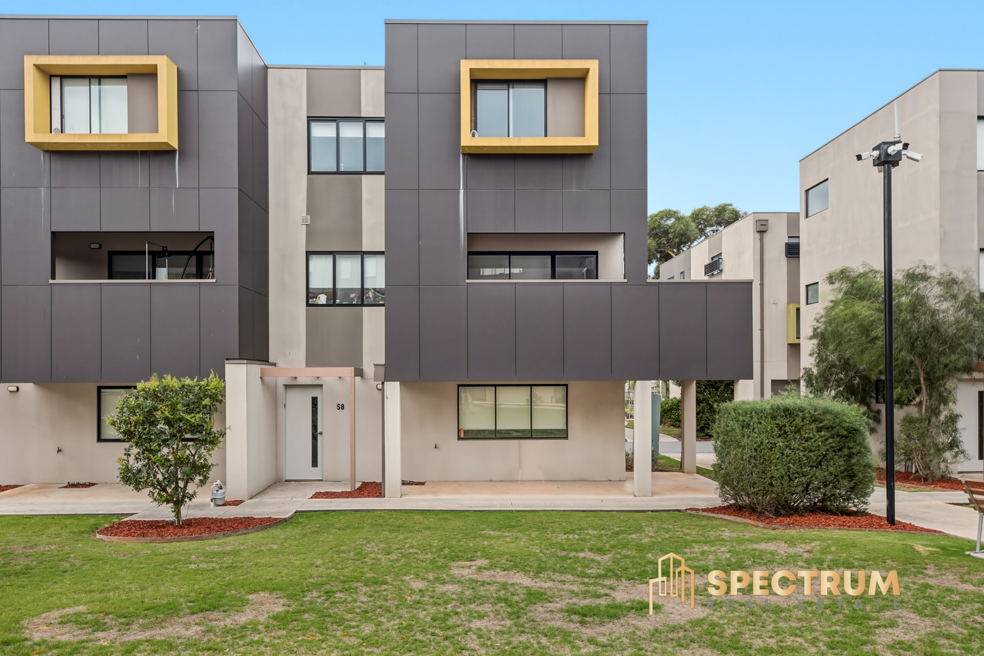 Stylish Modern Living Across Multiple Levels