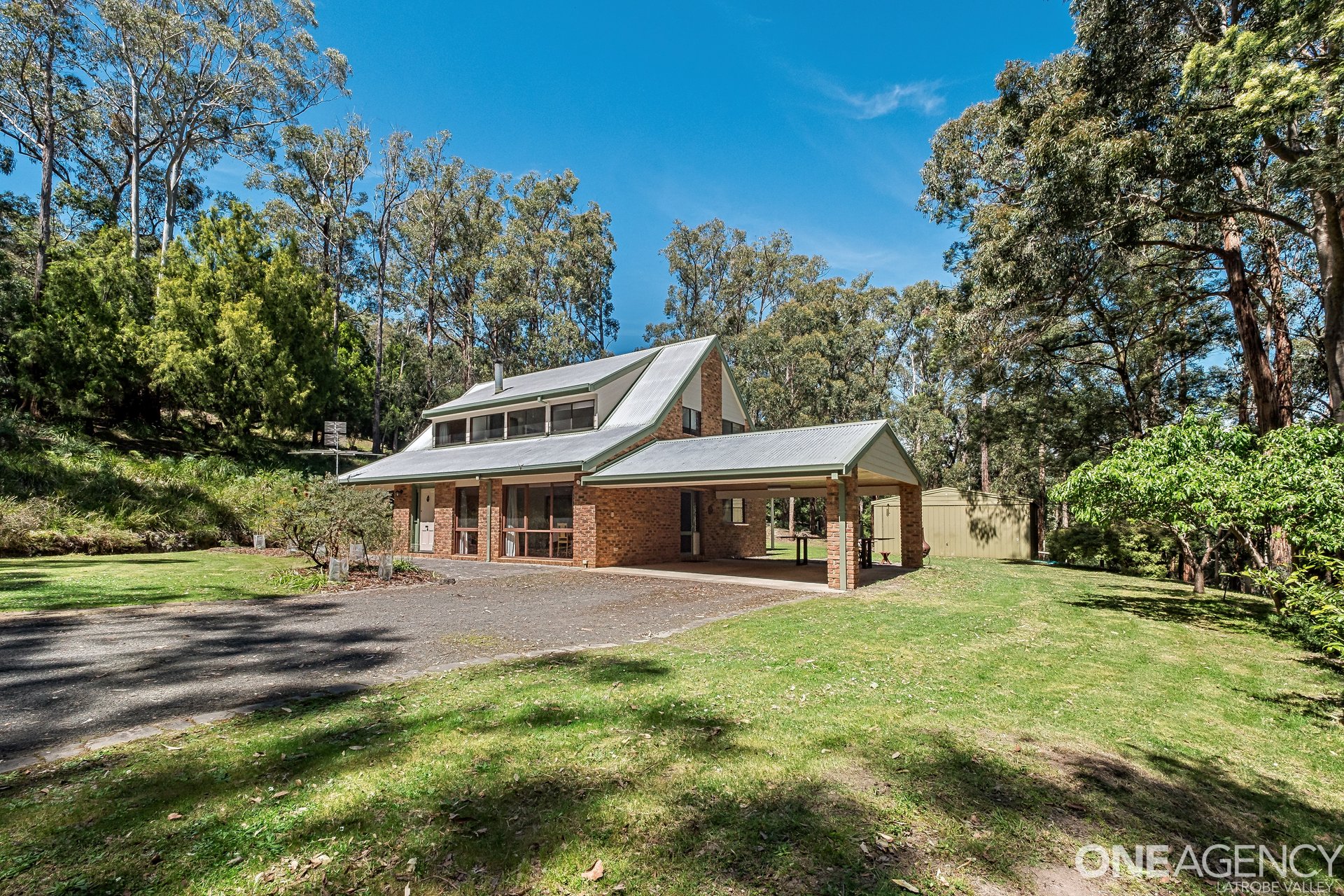 Farm For Sale - VIC - Jeeralang Junction - 3840 - Chalet Character, Country Setting & Town Water 